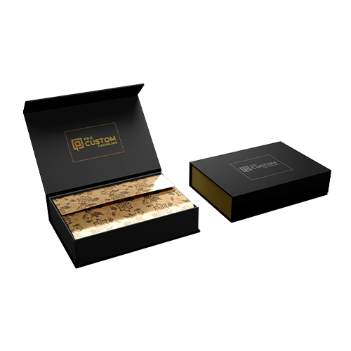 Gold Foil Stamping on Custom Magnetic Gift Box
